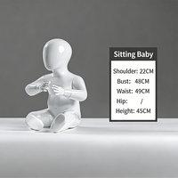 Mannequin bébé flexible pour vitrine, mannequin enfant pour présentation de vêtements