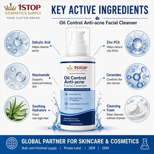 Nettoyant à faible pH <span class=keywords><strong>Good</strong></span> <span class=keywords><strong>Bye</strong></span> Blemish pour peaux sujettes à l'acné, fourni par un fabricant de cosmétiques - Product Image 3