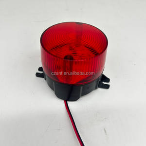 ระบบเตือนภัยด้วยเสียงและแสงสำหรับลิฟต์ 24V ไฟแฟลช สัญญาณไซเรน ไฟเตือนความปลอดภัย สีแดง สำหรับอะไหล่ลิฟต์ - Product Image 2