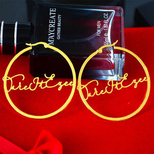 Produttore di orecchini personalizzati in acciaio al titanio, semplici e personalizzati, fornitore transfrontaliero - Let's Do IT Together - Product Image 3