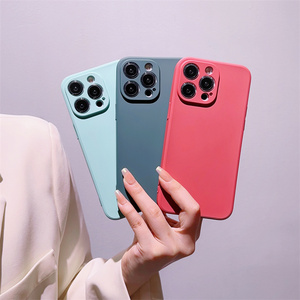 Per <span class=keywords><strong>iPhone</strong></span> 16 15 14 13 12 <span class=keywords><strong>11</strong></span> Pro Max custodie Slim <span class=keywords><strong>in</strong></span> <span class=keywords><strong>Silicone</strong></span> liquido custodia per telefono per <span class=keywords><strong>iPhone</strong></span> X Xr Xs <span class=keywords><strong>in</strong></span> gomma morbida Gel <span class=keywords><strong>Cover</strong></span> per cellulare - Product Image 2