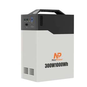 สถานีไฟฟ้าพกพา Bawei Technology 300W 1000Wh คลื่นไซน์บริสุทธิ์ ใช้พลังงานแสงอาทิตย์ สำหรับการตั้งแคมป์กลางแจ้ง - Product Image 2