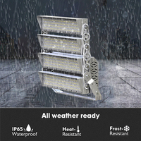 Lampe de projecteur de stade d'aéroport logistique de lumière d'inondation de puissance élevée haut mât IP65 a mené la lumière d'inondation 240W 480W 720W 960W 1200W 1400W