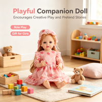 Poupée Reborn réaliste de 22 pouces, corps entièrement en vinyle, aspect de nouveau-né, vêtements assortis, personnalisable, vente en gros, cadeau