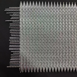 Yüksek kalite yüksek sıcaklığa dayanıklı paslanmaz çelik zincir tel konveyör bant balıksırtı konveyör bant taşıma için - Product Image 5