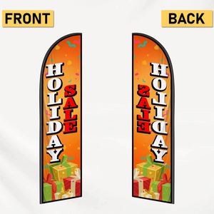 2.5*11.5 FT HOLIDAY SALE High Quality Custom Feather <b>Flags</b> Beach <b>Flag</b> for Beach Party and Advertising Promotions - Product Image 2