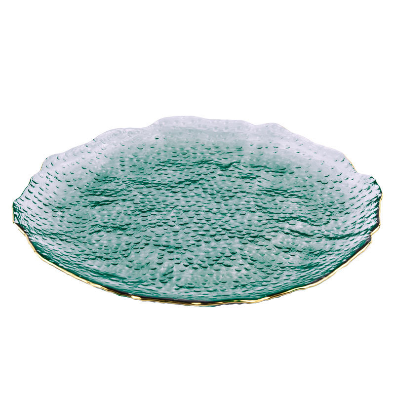 Green with gold edge L size