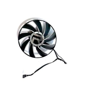 Ventilateur de carte graphique RX6800 RX6800XT <span class=keywords><strong>RX6900XT</strong></span> pour ASROCK <span class=keywords><strong>AMD</strong></span> <span class=keywords><strong>Radeon</strong></span> RX 6800 6800XT 6900XT AUB0812VD-00 80MM - Product Image 5