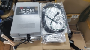 ICOM AT-141 จูนเนอร์เสาอากาศอัตโนมัติอุปกรณ์เสริมเครื่องส่งรับวิทยุสีดำสำหรับการสื่อสารทางวิทยุสำหรับ IC-M804 - Product Image 2