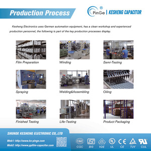 Kesheng Nhà Máy Bán Hàng Trực Tiếp Điều Hòa Không Khí Bộ Phận <span class=keywords><strong>AC</strong></span> Động Cơ Chạy Phổ Cbb61 Hộp Khô SH Mettealized Màng Mỏng Tụ - Product Image 5