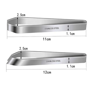 DFT0122 Pinzas Profesionales de Cocina de Acero Inoxidable Planas y Inclinadas, Pinzas para Espinas de Pescado - Product Image 1