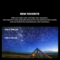J20 dlp android projecteur 4K 1080P mini projecteur portable pour salle de réunion home cinéma divertissement 1000 Lumens ANSI