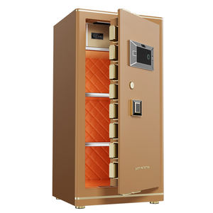 Caja <span class=keywords><strong>de</strong></span> Seguridad, Caja Fuerte Resistente al Fuego, Caja Fuerte con Contraseña y Huella Dactilar, Caja Fuerte <span class=keywords><strong>de</strong></span> Acero, Caja para Dinero, Caja Fuerte para el Hogar - Product Image 2