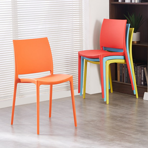 Silla de Ocio Escandinava Moderna, Taburete de Comedor Ligero de Plástico, Silla de Espera para <span class=keywords><strong>Restaurante</strong></span> con Respaldo <span class=keywords><strong>Simple</strong></span> y Engrosado, Muebles para el Hogar - Product Image 1