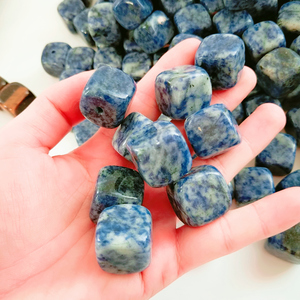 2023 pierre précieuse de <span class=keywords><strong>mercure</strong></span> en ligne Blue spot jasper porte-encens avec cloche - Product Image 6