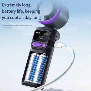 2026 Summer New Arrival Foldable Neck-Wearable Silent High-Speed Portable 5V Battery-Powered Electric Water Mist Household Car - Product Image 5