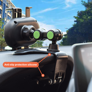 Nuovo Supporto per <span class=keywords><strong>Telefono</strong></span> da Auto 2026 con Rotazione a 1200 Gradi e Targa Temporanea per Parcheggio - Product Image 3