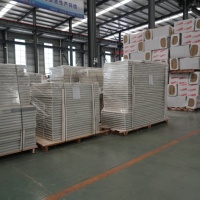 Máquina para Paneles Sándwich de Lana de Roca |   Panel de Pared Ecológico Resistente al Fuego Hecho a Mano para Taller, Almacén, Edificio Metálico Personalizado