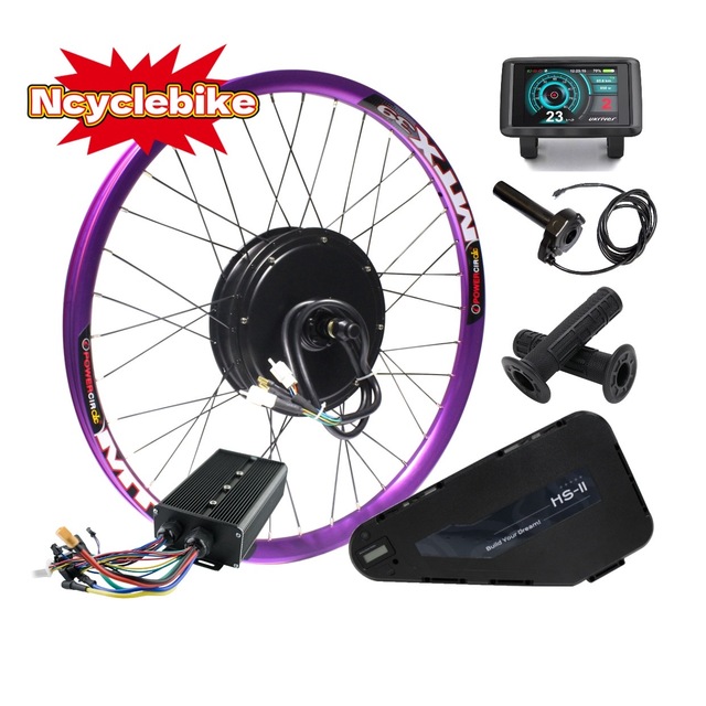 25km/h Speed Limit 1500W 2000W MTX Ebike E Bike Electric Bicycle Hub Motor Wheel Conversion Kits With Surron Throttle Optional