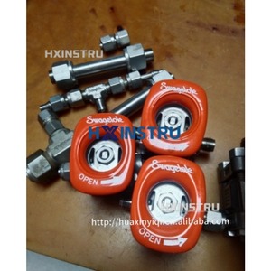 วาล์วบอลสแตนเลสสวากีล็อค ซีรีส์ 60,ท่อ OD, SS-63TS12-JK มือสอง H - Product Image 2