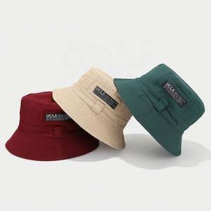 Nouveau design 2024 – Chapeau bob réversible vintage personnalisé avec logo brodé pour homme et femme, idéal pour l'été et les loisirs - Product Image 3