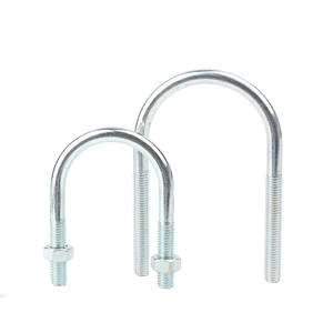 Collier de serrage en forme de U galvanisé en acier inoxydable/acier au carbone Diverses spécifications <span class=keywords><strong>Fixation</strong></span> de montage de pipeline - Product Image 2