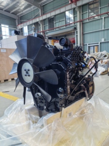 Motor Diésel Mecánico 4BTAA3.9-C125 <span class=keywords><strong>de</strong></span> Alta Calidad, Motor Cummins <span class=keywords><strong>de</strong></span> 4 Cilindros 4B3.9 para Construcción - Product Image 2