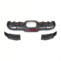 Pour Mini F56 F57 Cooper JCW fibre de carbone lèvre arrière pare-chocs barre diffuseur pour F56 corps Kit becquet