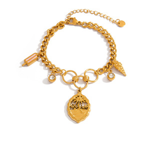 Pulsera de Moda con Dijes de Aleación de Zinc, Colgante de Estrella de Mar, Joyería Unisex Estilo Playa - Product Image 5