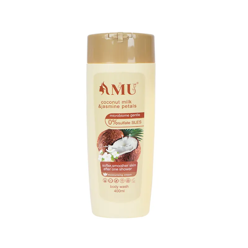 purely pampering moisturizing soft smooth shower gel Coconut & Jasmine body wash