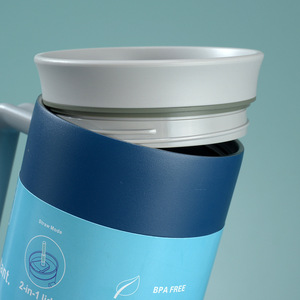 Tasse de voyage en acier inoxydable avec poignée de 40oz personnalisée Tumbler Isolato Vaso Aislado Gobelet <span class=keywords><strong>Isotherme</strong></span> Vacuum Cap Owa Back School - Product Image 5