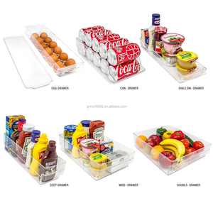 2026 Stackable <strong>Storage</strong> <strong>Fridge</strong> Bins Refrigerator Organizer Bins <strong>for</strong> <strong>Fridge</strong>, Freezer, Pantry And Kitchen - Product Image 1