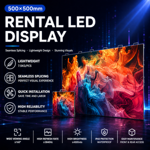 Mur vidéo LED P2.604 d'intérieur facile à installer pour festivals de musique, concerts de luxe, événements itinérants et affichage publicitaire, garantie 3 ans - Product Image 3