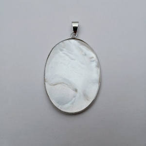 Pendentifs en <span class=keywords><strong>coquillage</strong></span> noir pour femme, bijoux naturels, pendentif Cameo sculpté, livraison gratuite, MOP97 - Product Image 3