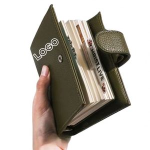 Cartera de Cuero A7 con Hojas Sueltas, Multifuncional, Estilo Vintage, para Negocios, Oficina, Agenda, Diario, Libreta de Contabilidad - Product Image 1