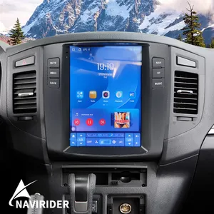 Radio de coche de pantalla Vertical de 9,7 "para Mitsubishi Pajero Sport V97 V93 Rockford GPS Android 13 grabadora de cinta Multimedia Carplay para coche