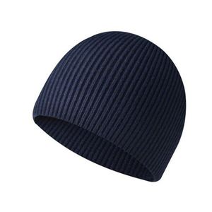 Cappello per Adulti Unisex in Lana Mista con Motivo a Righe Jacquard, Morbido e Lavorato a Maglia con Doppio Risvolto - Product Image 1