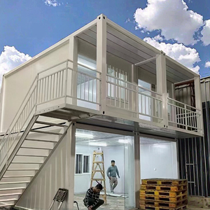 Casa Prefabricada de Lujo de 20/40 pies, Contenedor Desmontable de Múltiples Niveles para Edificio de Oficinas, Casa Contenedor Desmontable - Product Image 2