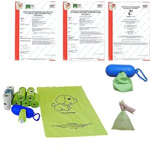 Pet Fully <b>Compostable</b> Eco-Friendly Dog Poop <b>Bag</b> Custom Logo Printed Biodegradable Corn Starch Pet Waste Poop <b>Bags</b> for Dogs - Product Image 6