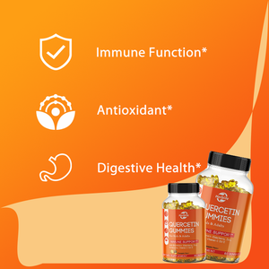 Gomitas de Quercetina con Bromelina, Zinc, Baya del Saúco y Vitaminas para Niños y Adultos, Apoyo Inmunológico y Antioxidante, OEM/ODM, Gran Venta - Product Image 3