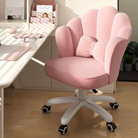 Chaise de bureau ergonomique en cuir PU, pivotante et réglable, pour cadres, avec base en acier inoxydable