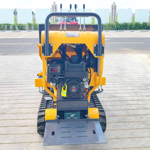 Agricultural Mini <b>Track</b> Loader with Self-Loading Dump Popular Skid Steer Loader Powerful Engine on Sale - Product Image 5