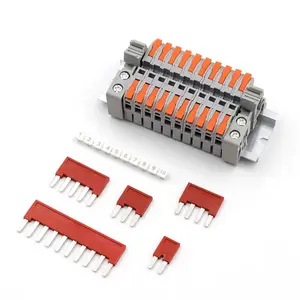 Conector sem parafusos LT-2.5 do cabo rápido do cabo do cabo compacto do cabo rápido do conector do terminal do trilho Din