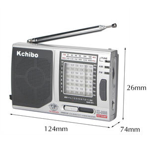 10 Band Portable FM AM SW Radio High Sensitivity <b>Pocket</b> Receiver with Telescopic Antenna Built-in Speaker for Home Outdoor - Product Image 3
