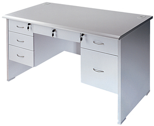 Uso specifico Mobili Commerciali con cassetto grigio di legno del computer da tavolo scrivania a casa - Product Image 5
