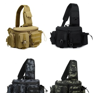 Sac de pêche à la ligne très vendu avec plusieurs poches, leurre, pêche en mer, nylon, bandoulière, sac de sport, sac de voyage, sac de taille pour hommes - Product Image 5