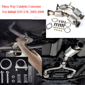 Tiga arah kendaraan katalis Converte baja nirkarat 3 cara untuk Infiniti G35 3.5L 2003-2008 tiga cara konverter katalis - Product Image 5