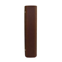 Carnet en cuir fait main de luxe, personnalisé avec logo, couverture en papier ligné, protège-cahier A5, classeur à anneaux pour homme