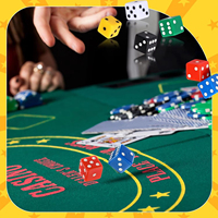 Dés en acrylique gravés sur mesure avec logos pour jeux de rôle de casino 16 mm