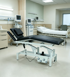 Mesa de Tratamiento Médico Eléctrica con Control por Pedal de 360 Grados para Rehabilitación Ortopédica - Product Image 1